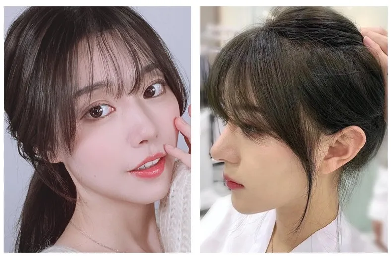 
200 Density High density Virgin Human Hair bangs wig For Vendors Wholesale Price Virgin Human Hair Bob Wholesale China Headband 