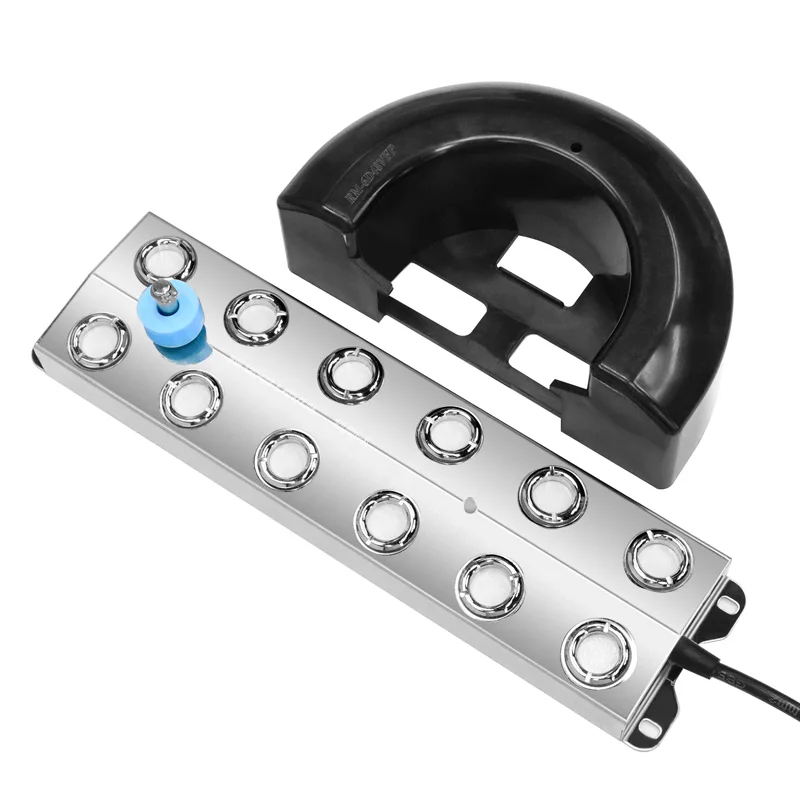 12 Head Industrial Ultrasonic Greenhouse Mushroom Pond Stainless Steel 48V Mist Maker Fogger