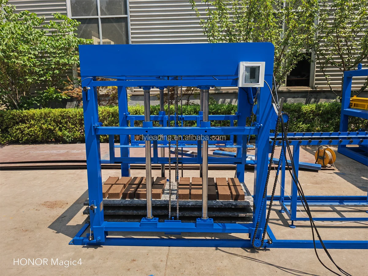 HBY10-10 Full automatic cement clay brick making machines Hydraulic Earth Mud Clay Interlocking brick making machine price