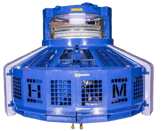hanma High speed double jersey open width  circular textile knitting machine new style Aluminum cam box