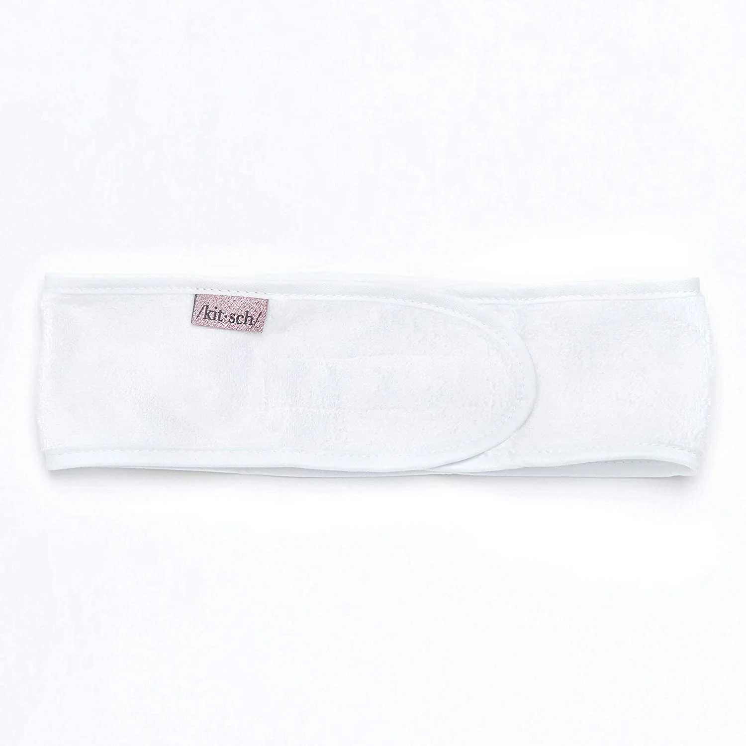 Лидер продаж, простая фланелевая головная повязка из микрофибры с логотипом на заказ для спа-процедур и лица, ремешок для мытья лица