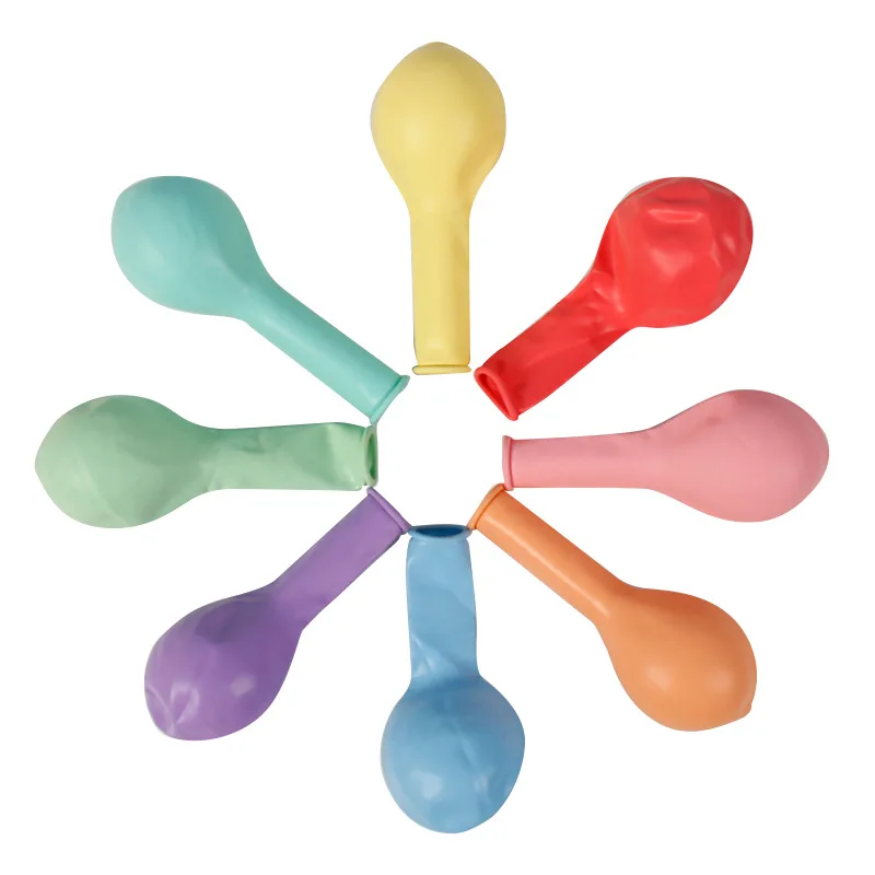 12 Inch 2.8g 100 pcs Macaron Color Balloon Wholesale Wedding Decoration Birthday Party Balloon Advertising Printing Balloon