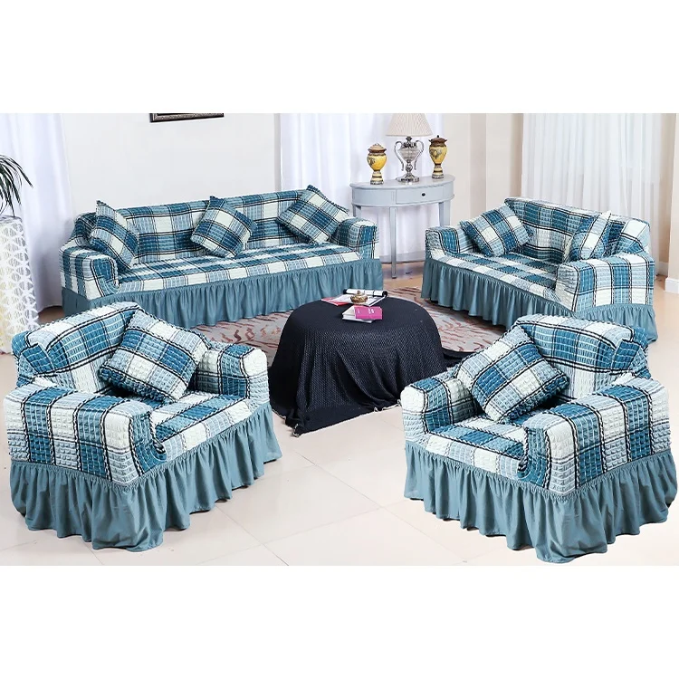 Роскошный моющийся Противоскользящий эластичный чехол на 3 и 4 места для мебели
