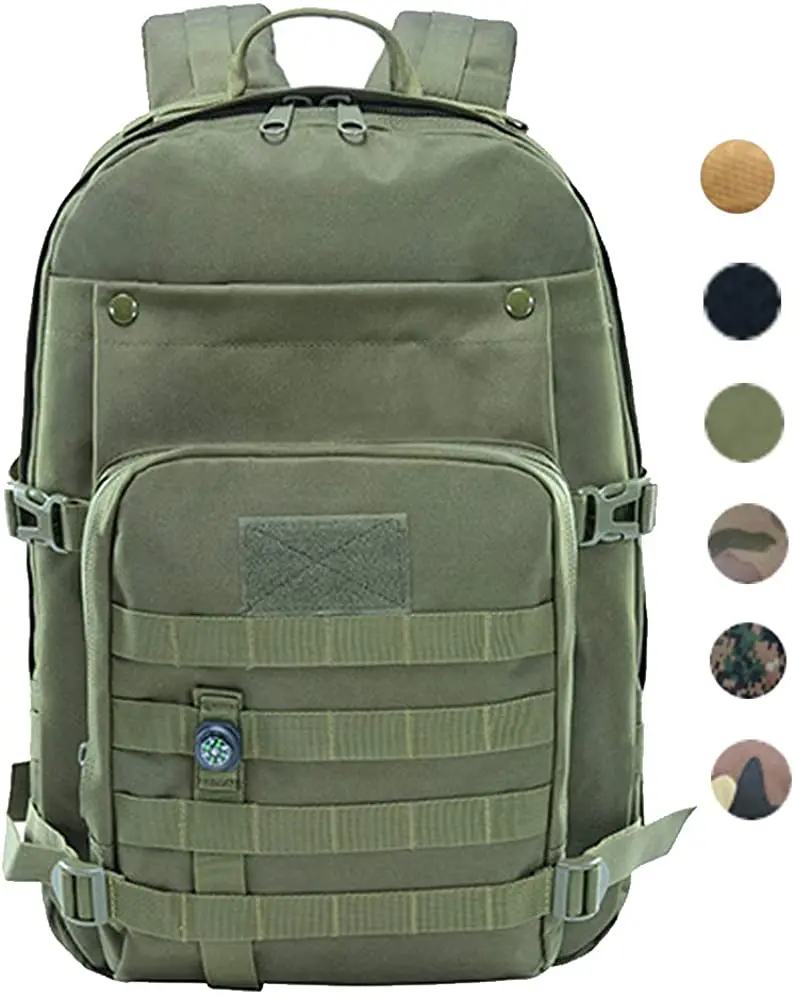 
FREE SAMPLE Tactical Backpack 45L Military Cycling Outdoor Sports Bag Multifunctional Mini Toy Compass backpack 