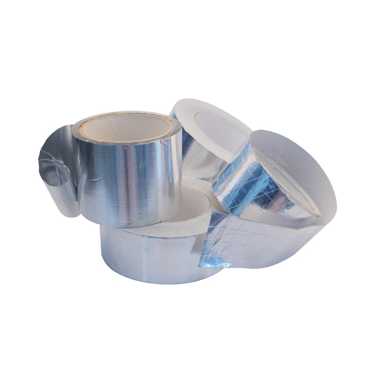Self Adhesive Anti-corrosion Cold weather Heat resistance  HAVC system Reinforced Aluminum foil tape
