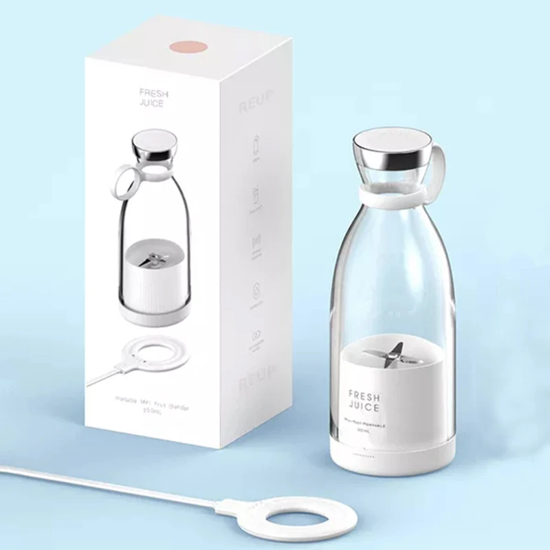 Portable Electric Fruit Juicer Blender USB Rechargeable Mini Portable Juicer