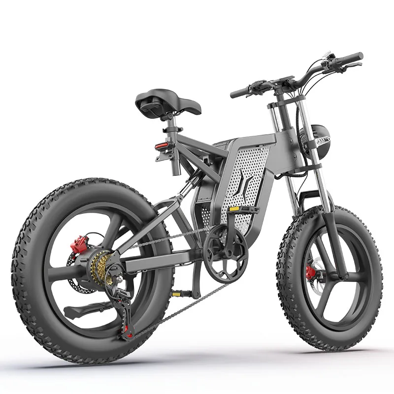 X20 E-Mountain Bike 20inch Electric Bicycle 2000W 20AH 48V E-Bike