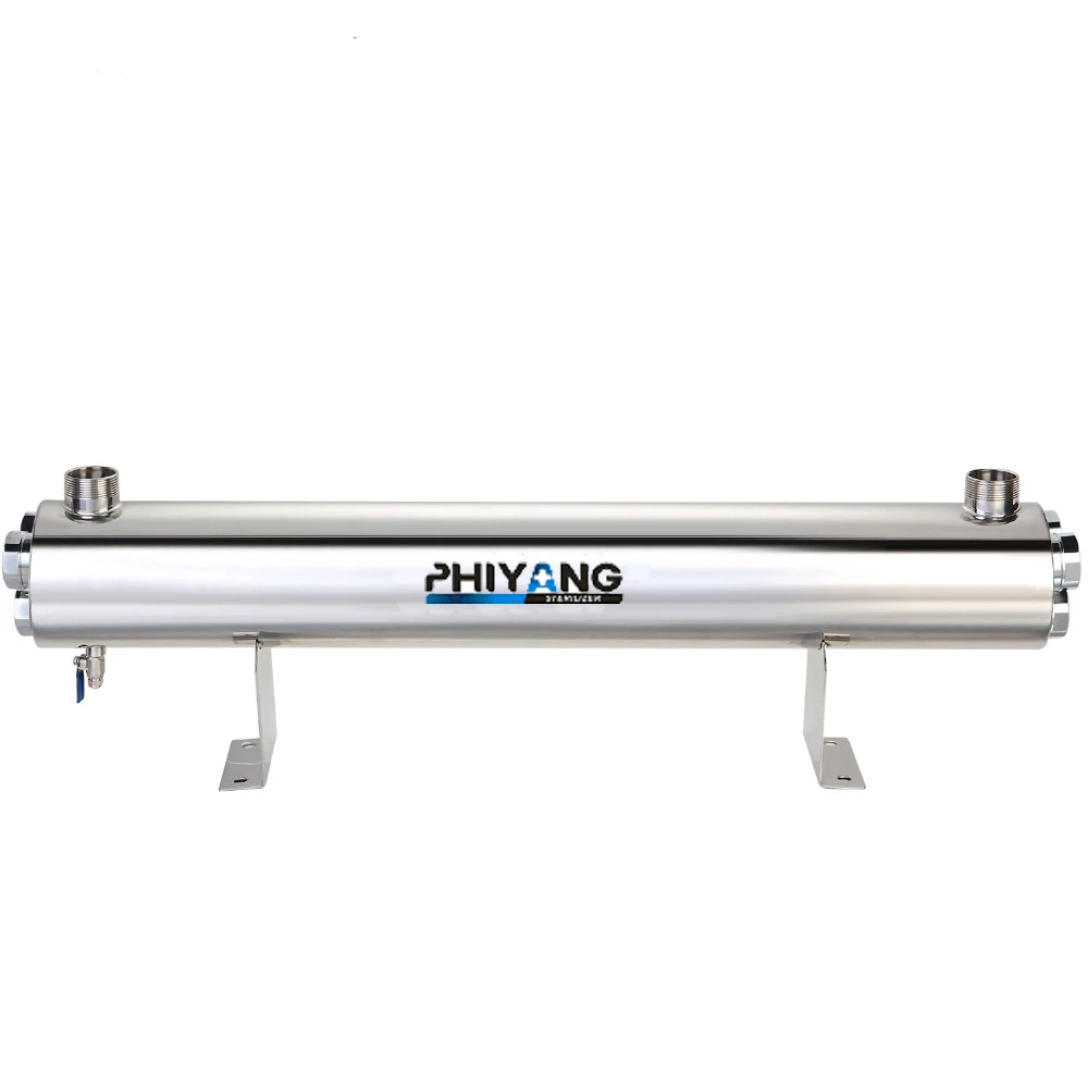 PHY-165W Ультрафиолетовый бактерицидный UVC убивающий бактерии дезинфекция из нержавеющей стали УФ стерилизатор для чистой