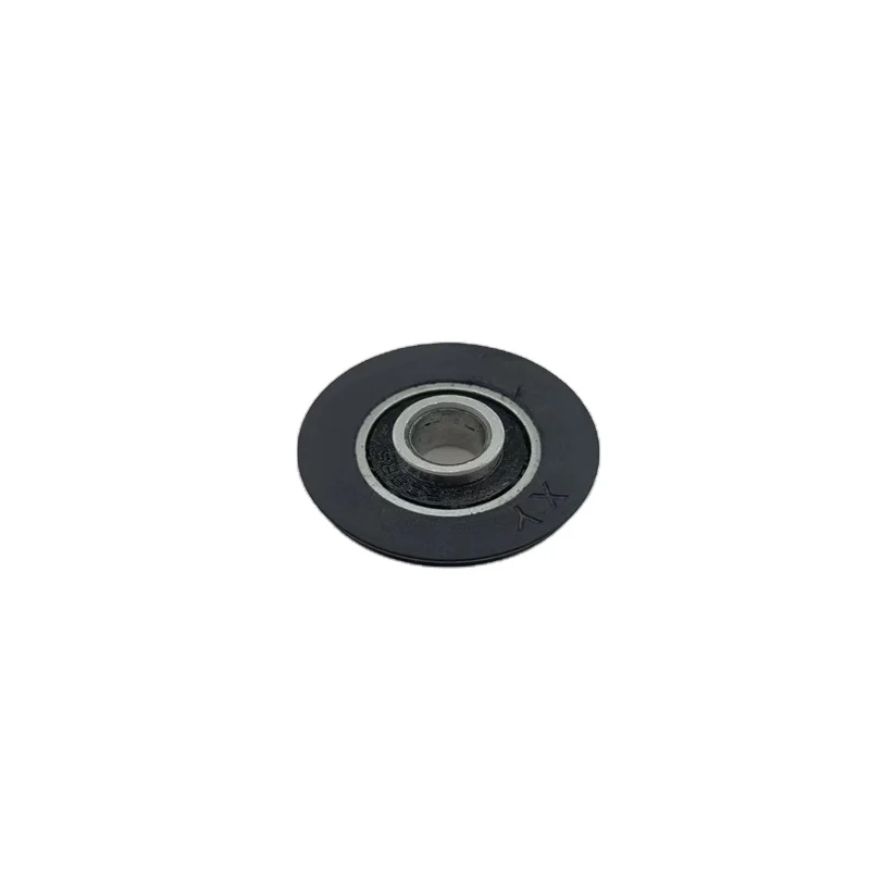 hot sale OEM plastic nylon wheel pulley custom nylon small pulley U or V groove pulley with bearing