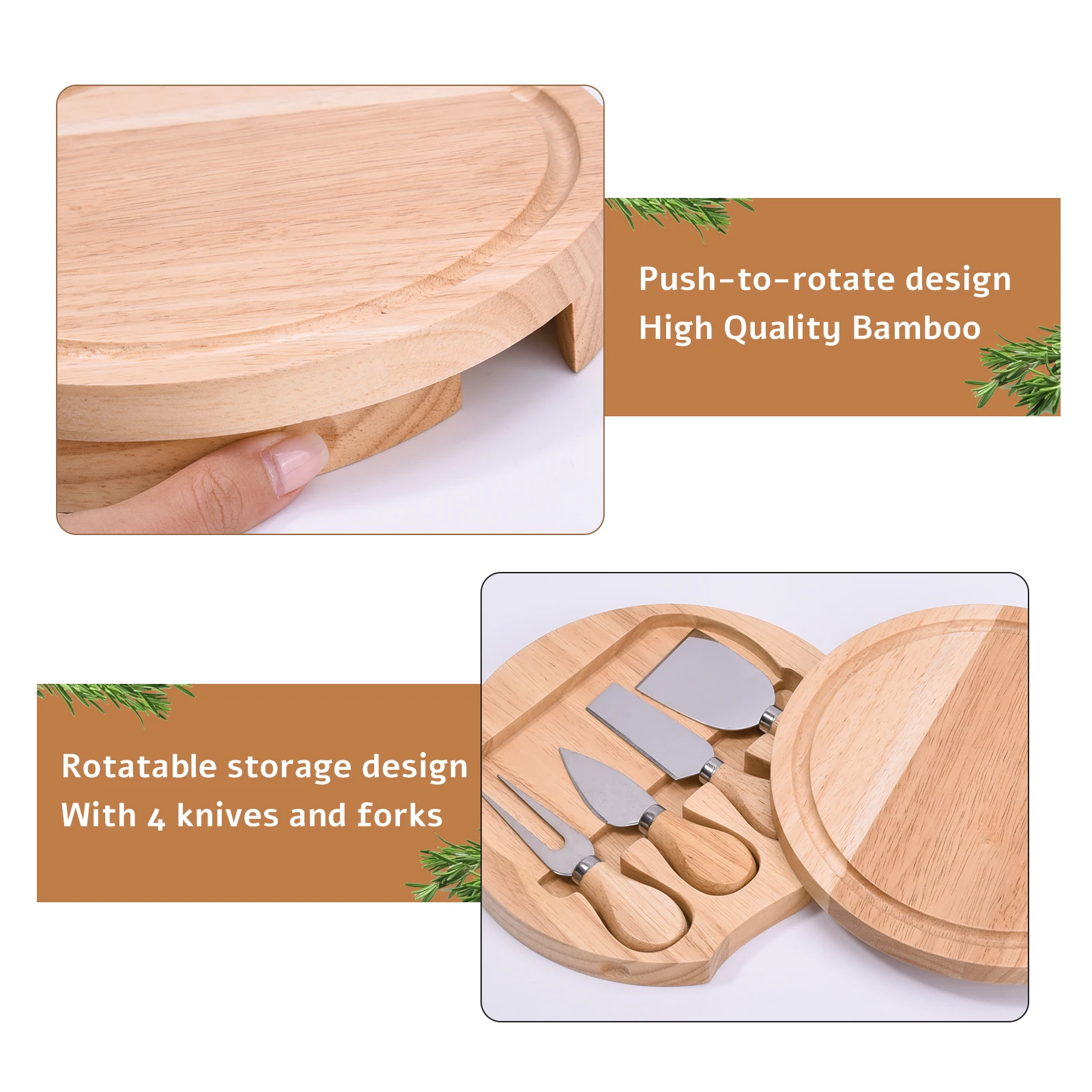 Оптовая цена от производителя разделочная доска доски для сыра и держатели ножей домашнего пользования