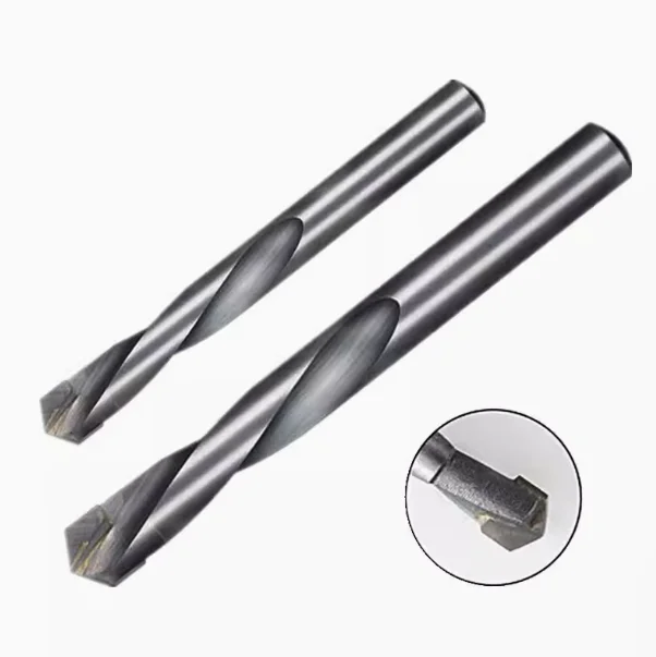 Hardened And Alloyed Straight Shank Twist Drill Bit Tungsten Steel Drill Cast Iron Special Purpose