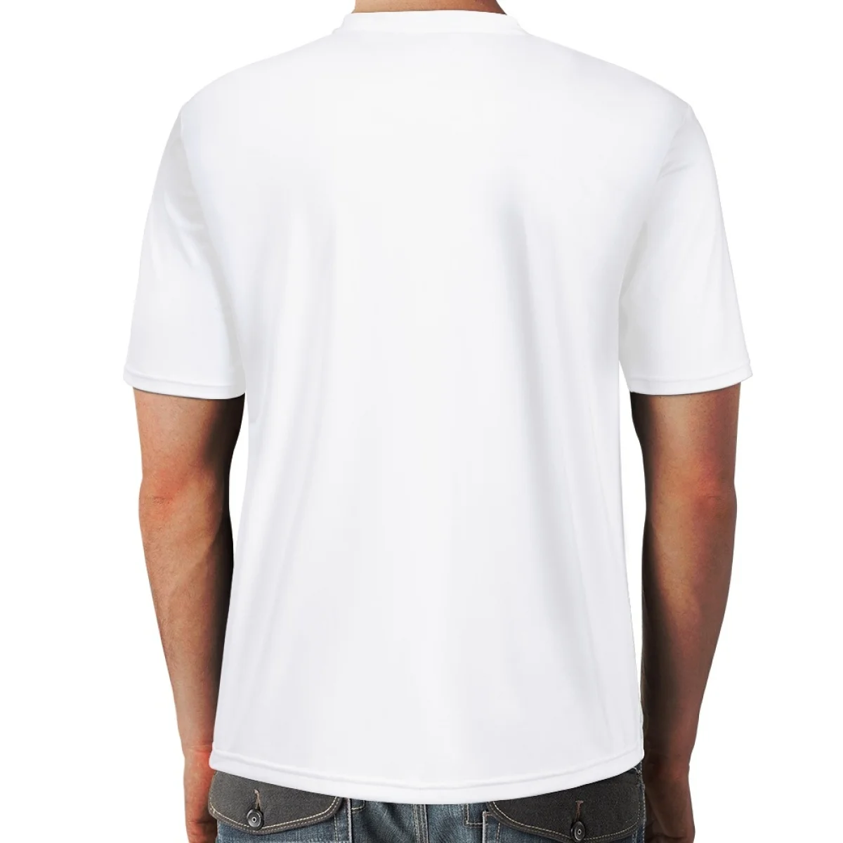 Low MOQ Casual Fitness Clothing Men Manufacturers Wholesale Polyester Custom Logo Printing All Over Print T-shirts On Demand