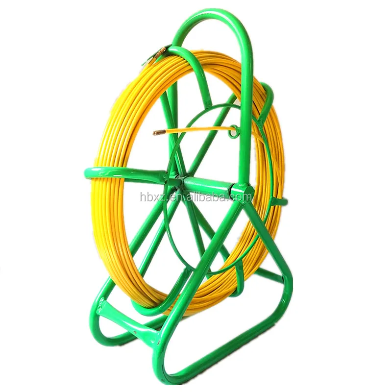 11mm 300m FRP duct rodder Cable Threading Device Fiberglass Push Pull Rod