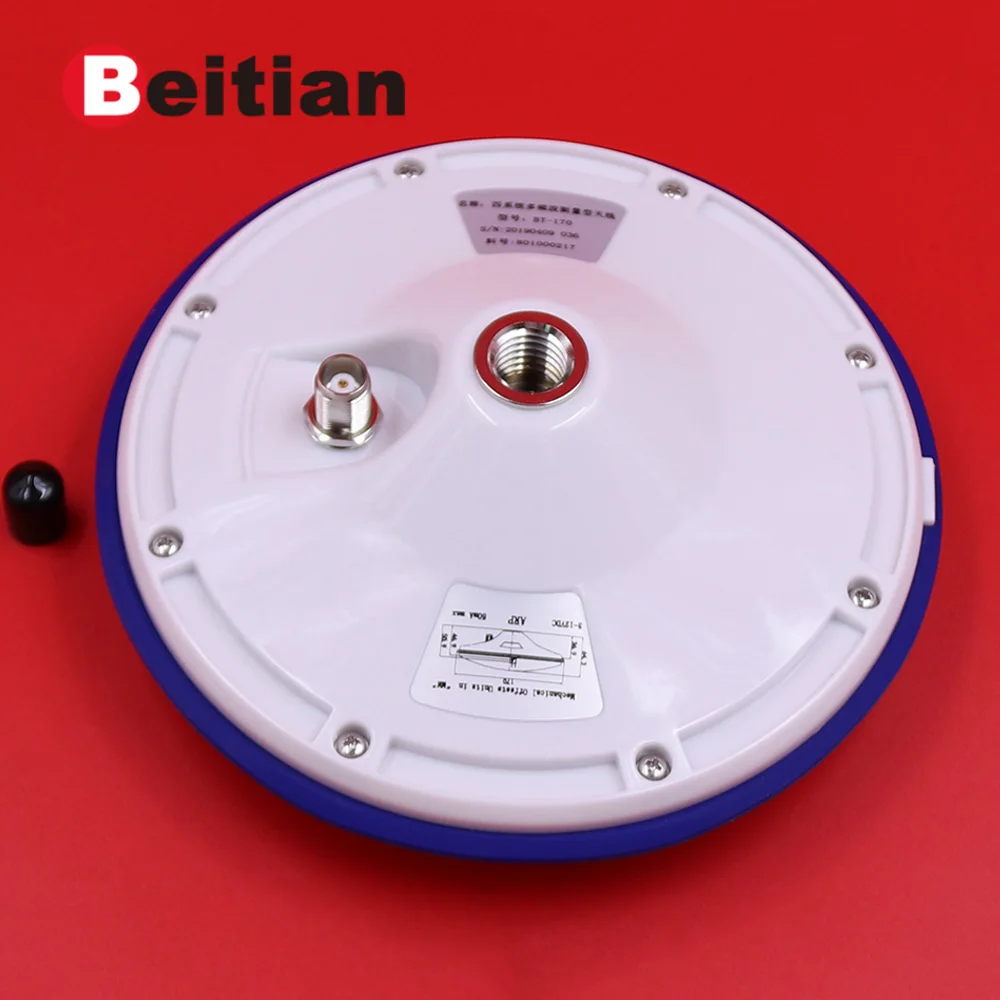 
Beitian CORS RTK GNSS Survey Antenna High-Precision support Ubx NEO-M8P ZED-F9P GPS GLONASS BEIDOU GALILEO system BT-170 