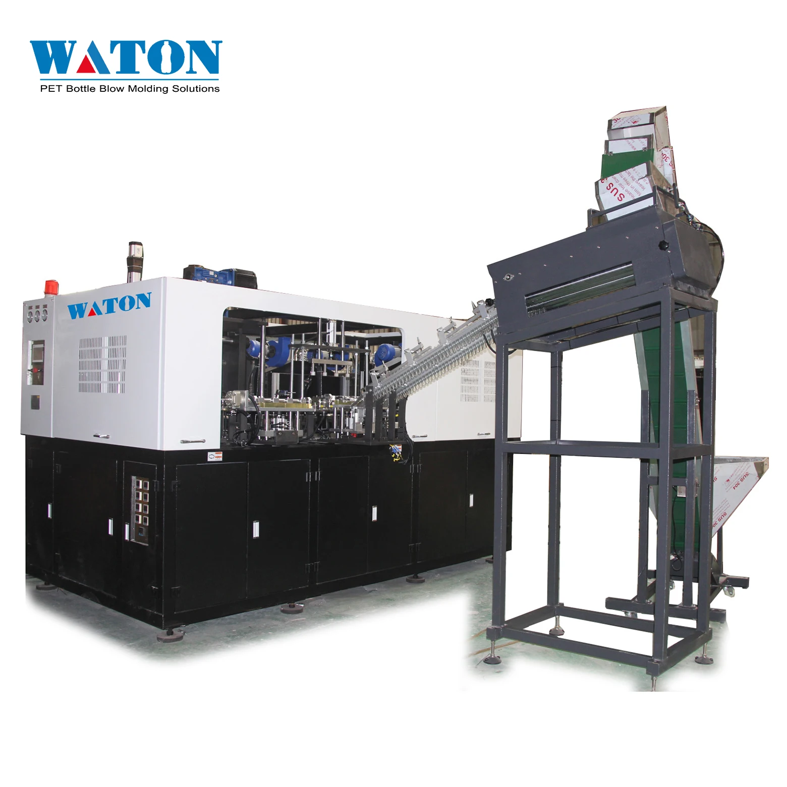 2022 Industrial Automatic Stretch 28mm Plastic Molding Blowing Machine for PET Water Beverage Bottle Making Preform Moulding