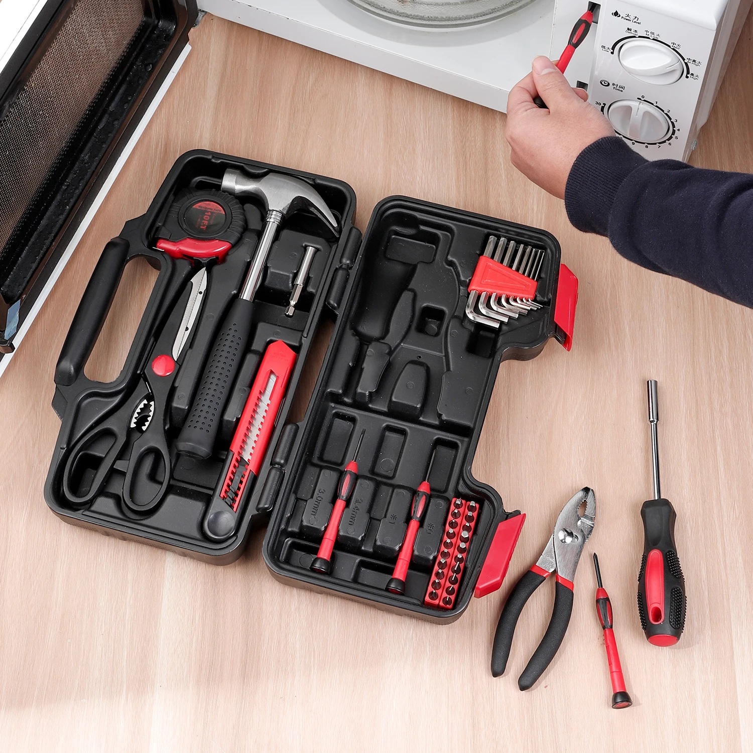 High quality cordless hand tool and electric power tool kit