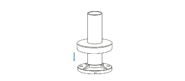 Stainless Steel Post Tube End Cap Balustrade Handrail Glass Balcony Stair Railing Pipe Plate Decorative Cover