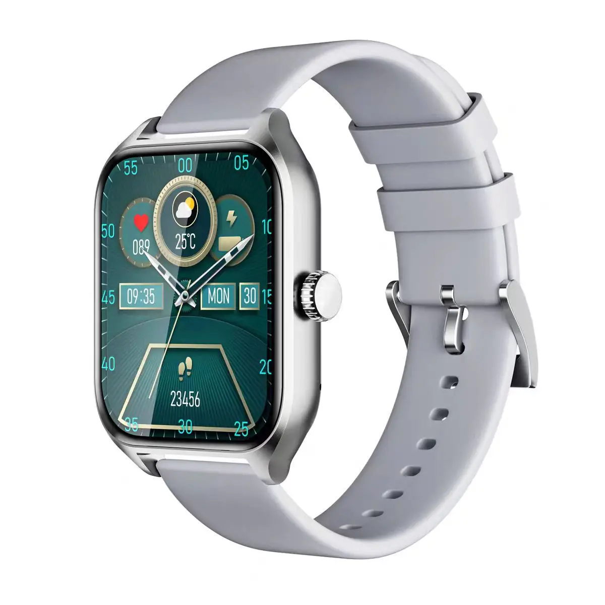 Waterproof Smartwatch with Exercise Blood Pressure and Temperature Monitoring Calorie Monitoring Features  automatic watch