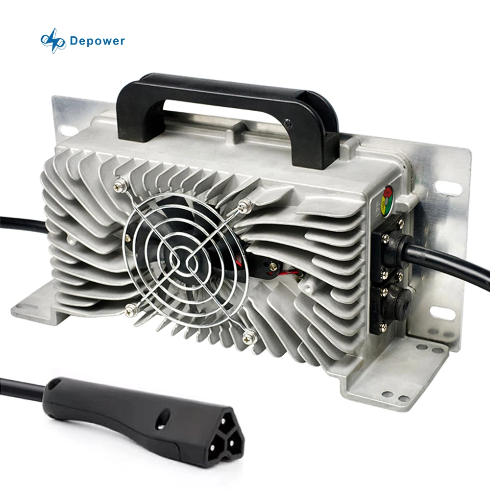 Depower golf cart club car charger plug 48v lithium battery charger 48V 60V 72Vfor Scooter Electric Forklift