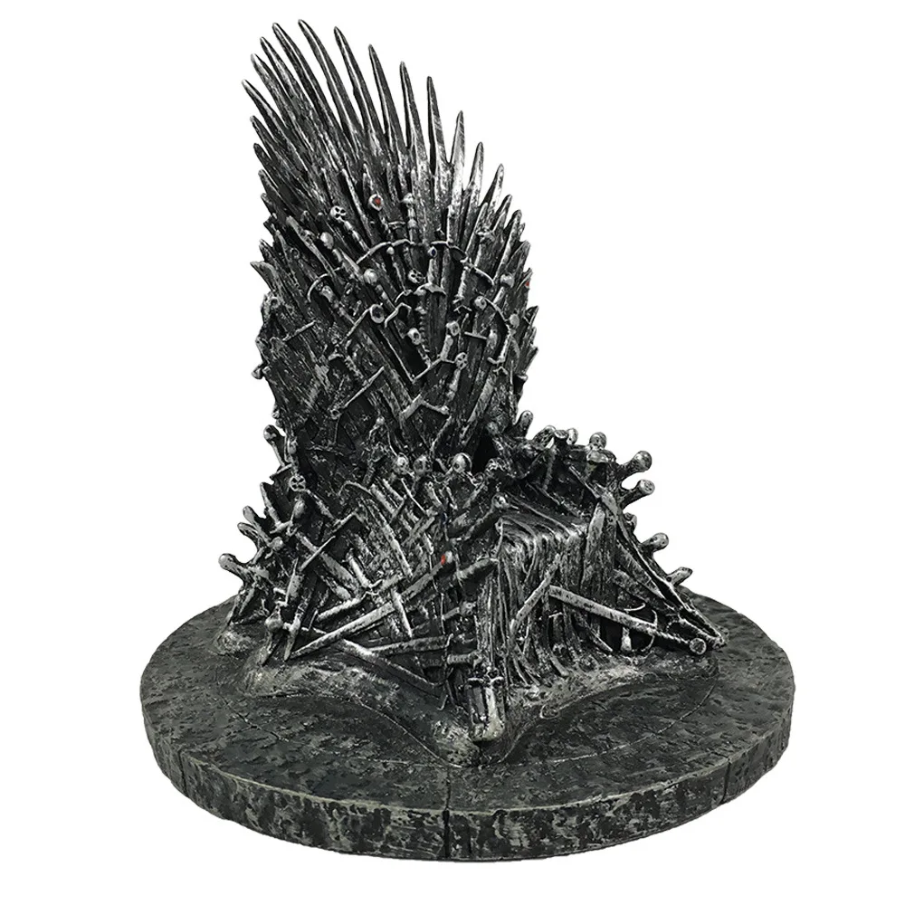 GK 17cm Game Thrones action figure Throne chair 1:12 resin model doll collectible toy for gifts