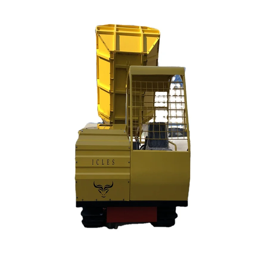Hot Product 2024 Rubber Track Tractor Hydraulic Mini Dumper Truck Tractor Mini Crawler Dumper for Hottest Sale