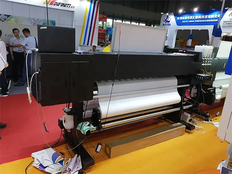 ENJET E73-190 large format fabric printer machine digital dye sublimation printer