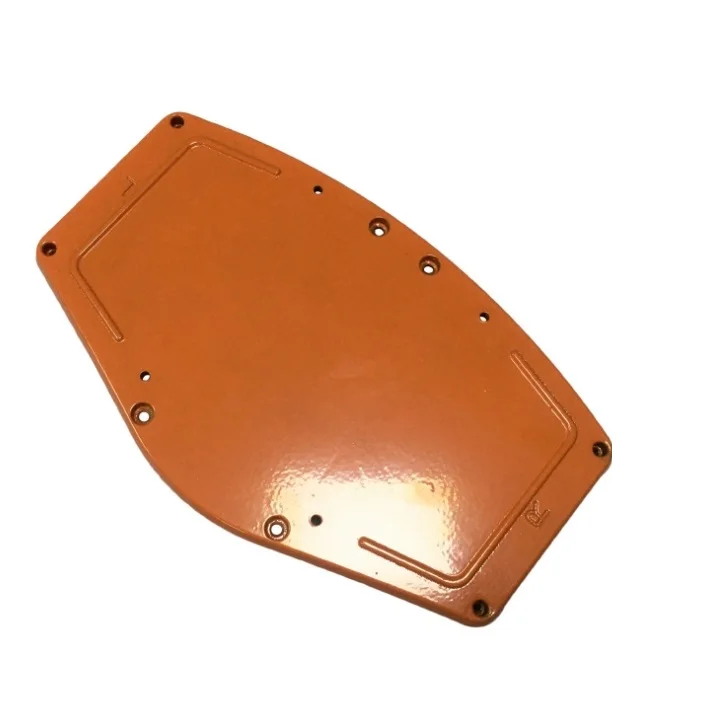 Custom Aluminum die casting electric motor fan cover / machining ADC12 OEM fan protection cover die cast