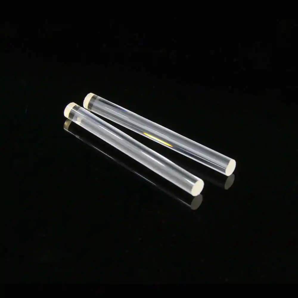 
mgf2 optical rod lens glass cylindrical rod lens 
