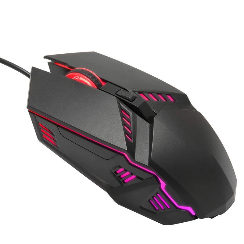Wholesale Cheap Optical Gaming Mouse Ergonomic USB Wired Mouse for Computer Office Gamer Mice Honeycomb Gaming Mouse