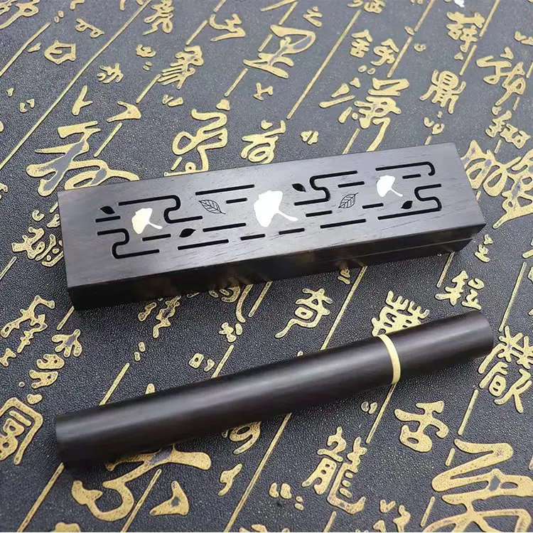 High-quality ebony incense burner