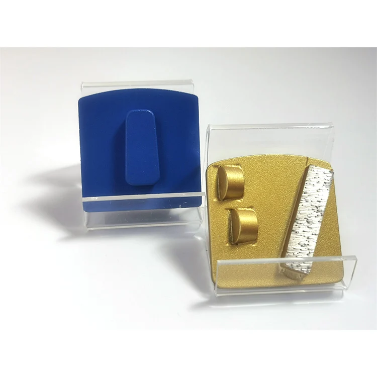 Redi-lock Grinding Shoe with 2x1/2PCD Polishing