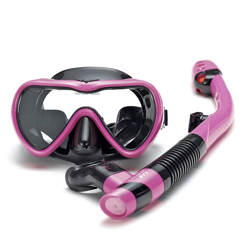 ALOMA factory Snorkeling gear diving mask set with high quality dive snorkel tube and goggles