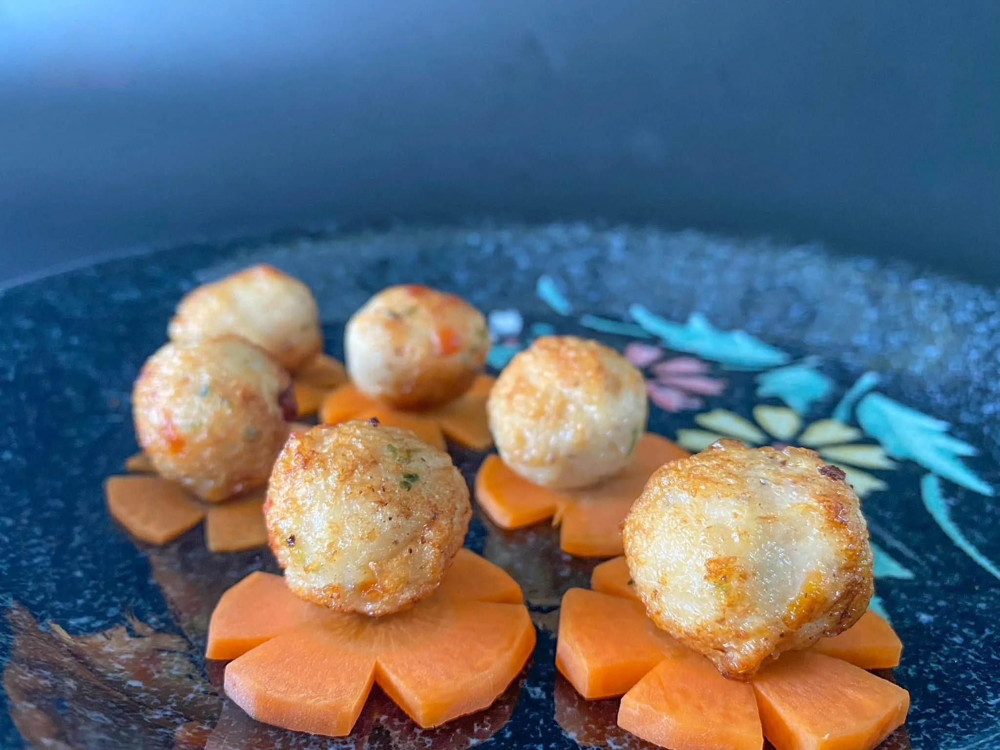 Featherback Fish Balls With Carrot