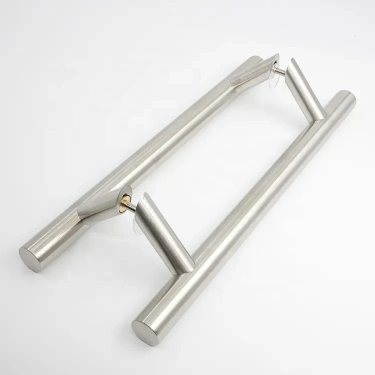 Алюминиевая дверная ручка, 45 градусов