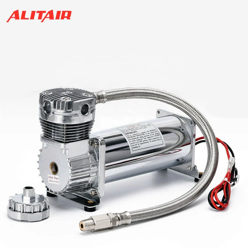 Auto and Motorcycle with Air ride Suspension System Universal fitment Compressor
