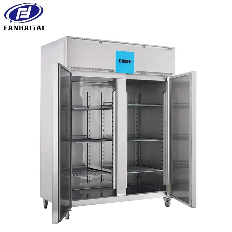 Commercial Vertical Single / Double Door supermarket beverage Refrigerator Freezer and Upright Chiller