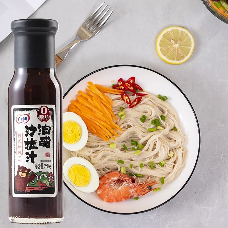 Wholesale Hot sale  Japanese Flavor Salad Dressing Bottled 1.5L, 230g, OEM BRC-A IFS-A HACCP Japanese Sesame Salad Dressing