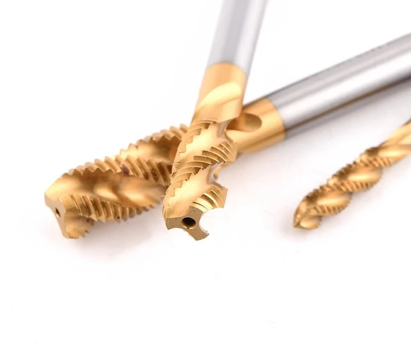 HSS Spiral Flute groove screw Tap Tin TICN Coating Thread Containing cobalt Machine Tap HSS-E