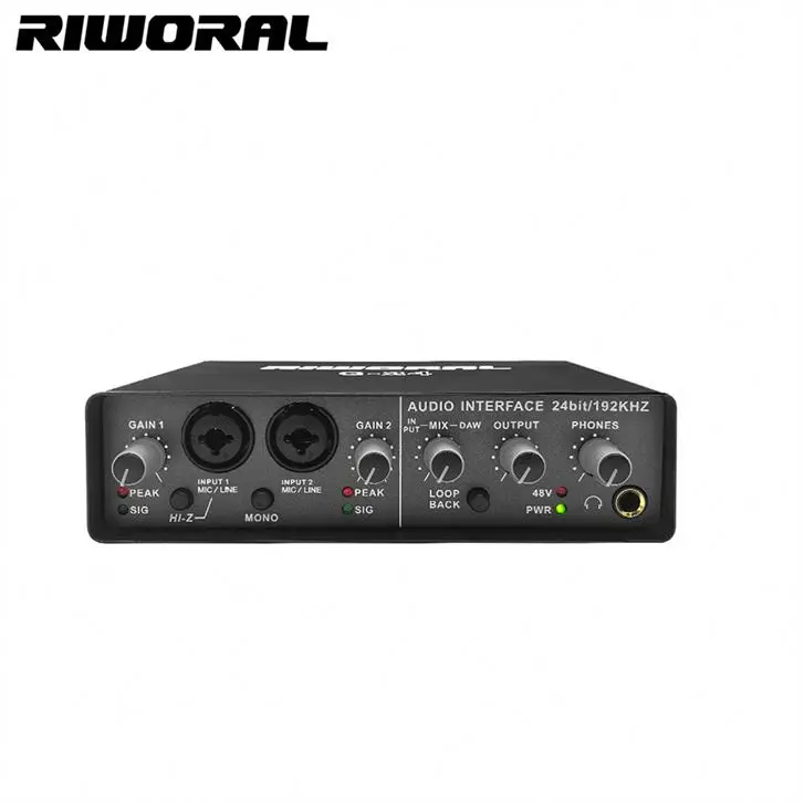 Professional Scarlett Solo Studio 3rd Gen Recording Sound Card Set 2 Input/2 Out Usb Audio Interface With Condenser Mic