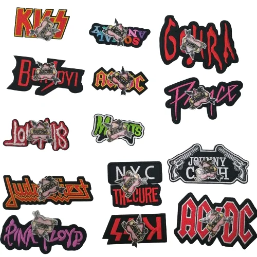 Great Adorable Custom Logo Patches Embroidered Iron on Woven Patch Sew on Badge for Caps