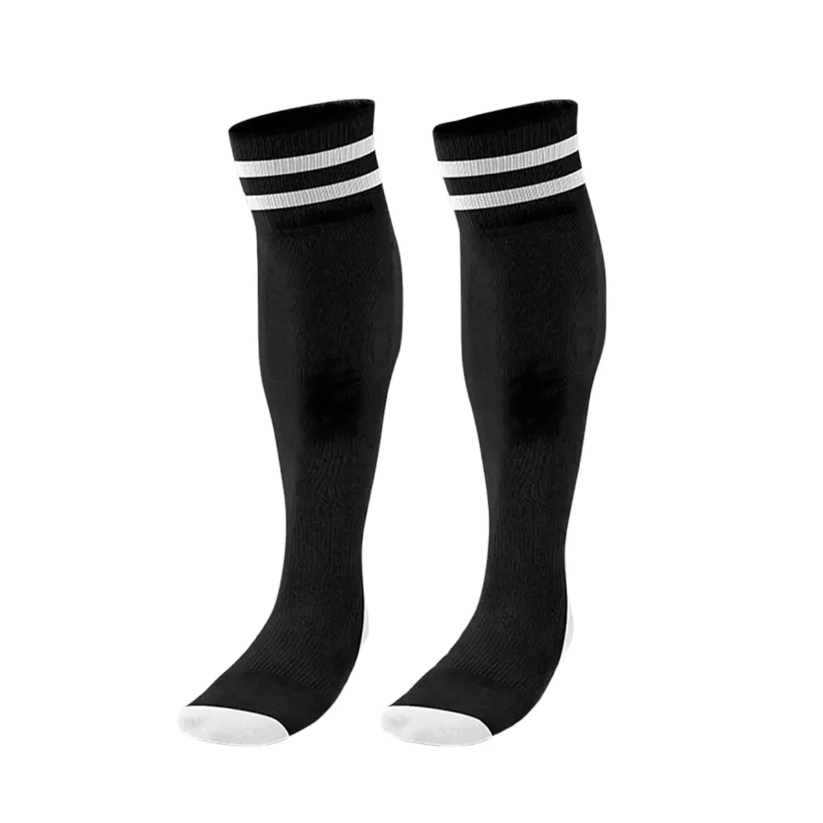 2024 New Products Good Quality Adult Breathable Soccer Socks Chinlon Material Popular High Quality Football Socks
