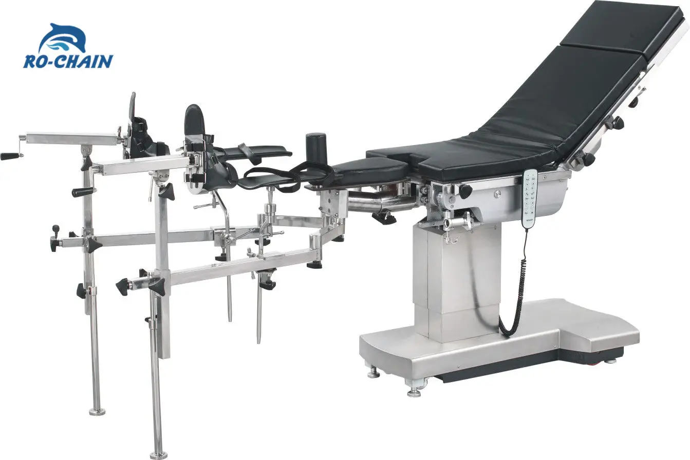 RC-OTE82Deluxe Classical  electro-hydraulic surgical operating table of good  price electro-hydraulic surgical table operating