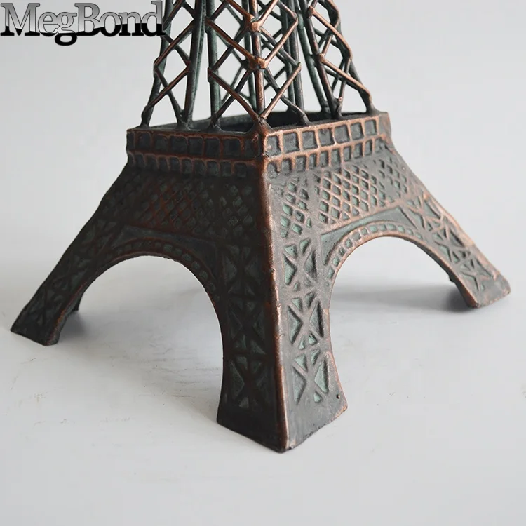 Cast iron metal art work EFFIER TOWER home metal decoration,  Large metal Effier tower home decoration
