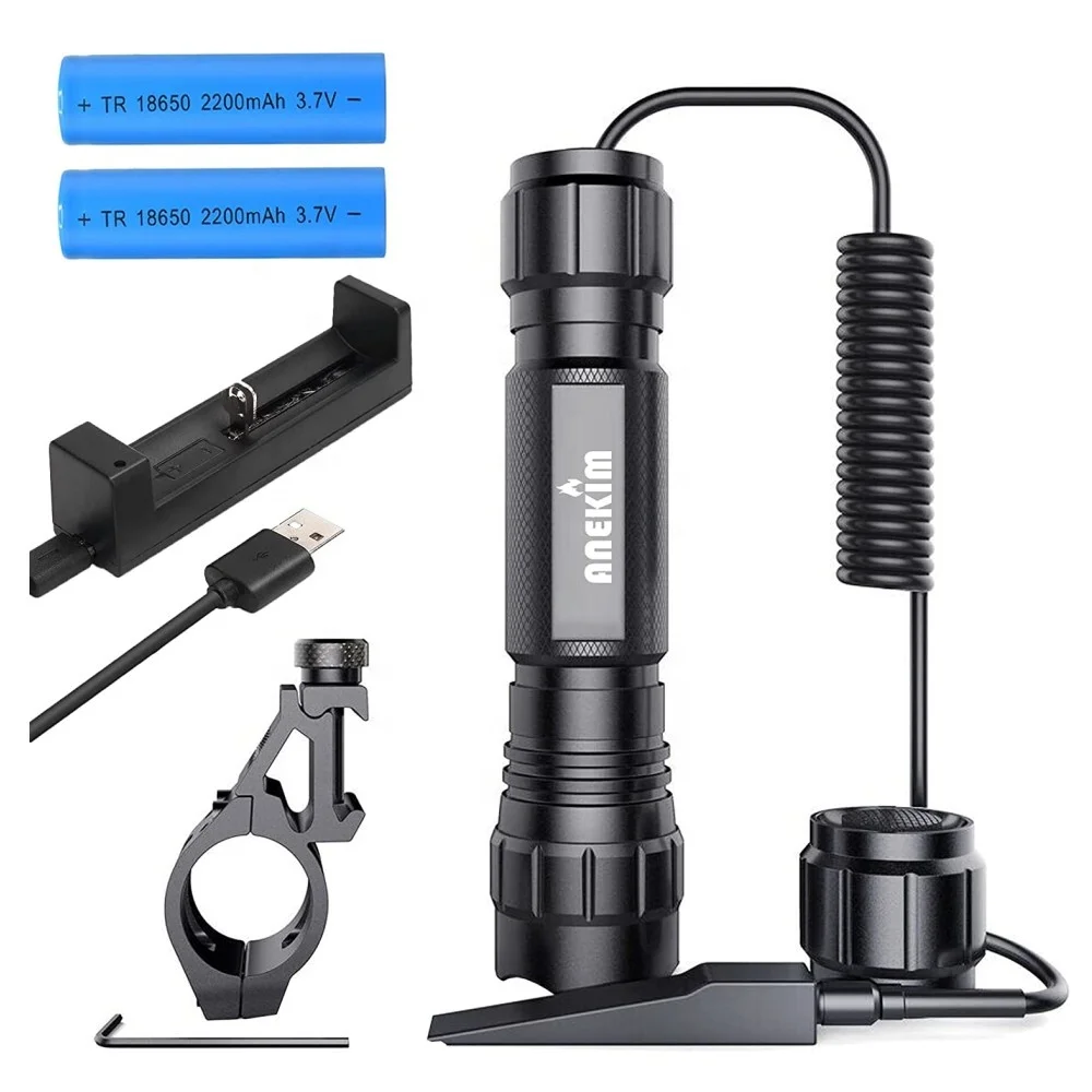 Waterproof Compact Powerful Emergency Flashlights LED Flashlights Single Mini Camping Flashlights for Outdoor Use