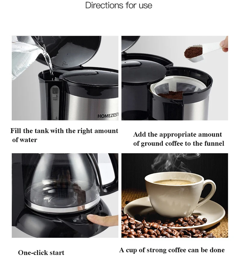 High Quality Espresso Coffee Machine Home And Cafe Shop Coffee Maker Automatic Coffee Machine For Business