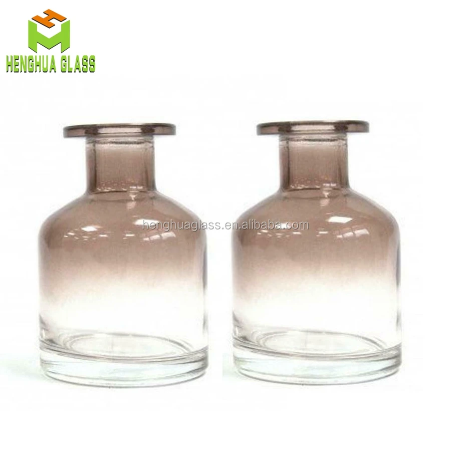 Factory Custom Color 120ml  Glass Reed  Diffuser Bottle 4oz Aromatherapy Diffuser Perfume Glass Bottles