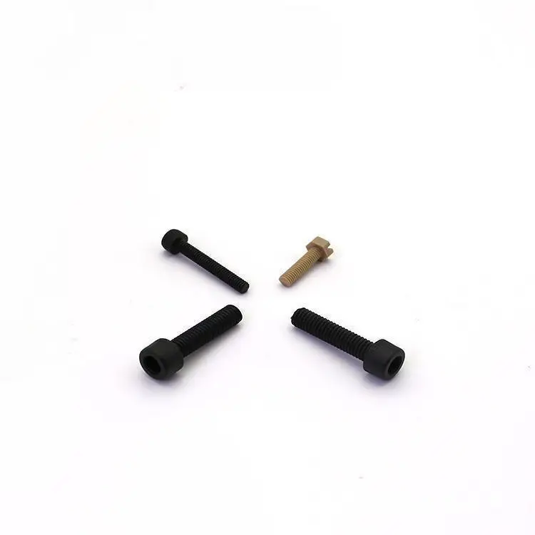 Customized PA Black plus hard screws round head Cross self-tapping screws high strength pan head