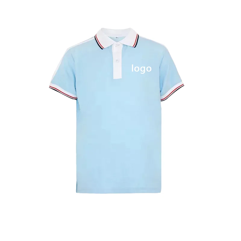 Customized logo student clothing Polo shirt wholesale unisex summer and autumn school uniform shirt shirt school uniform