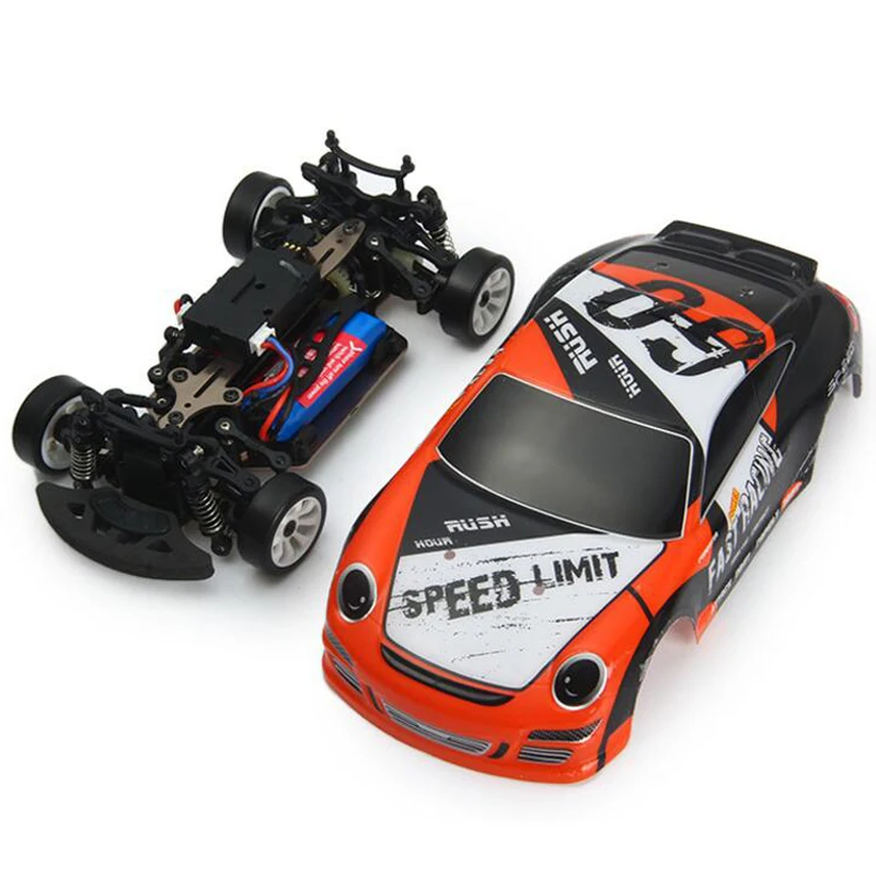 Новейший товар WLtoys A252 1/24 RC гоночный автомобиль 4WD Дрифт игрушечный с дистанционным управлением