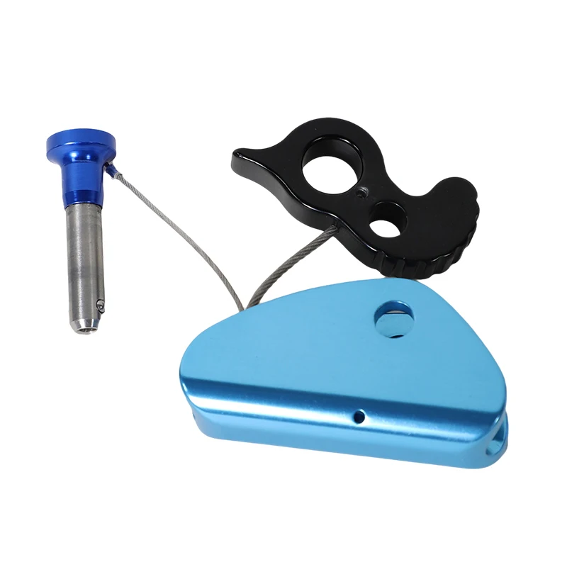 Hot-selling convenient 11-13mm rope grab Self-Locking Fall Protection Belay Device for Rock Climbing